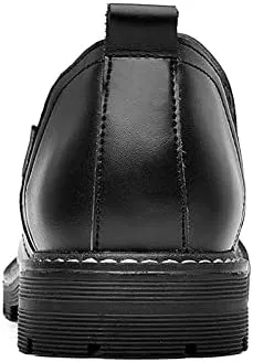 Men's Oxfords Shoes for Men Casual Dress Mens Boots Shoe Chelsea Leather Formal Man Fashion Brown Black Yellow White Big Size Cowhide Work Male