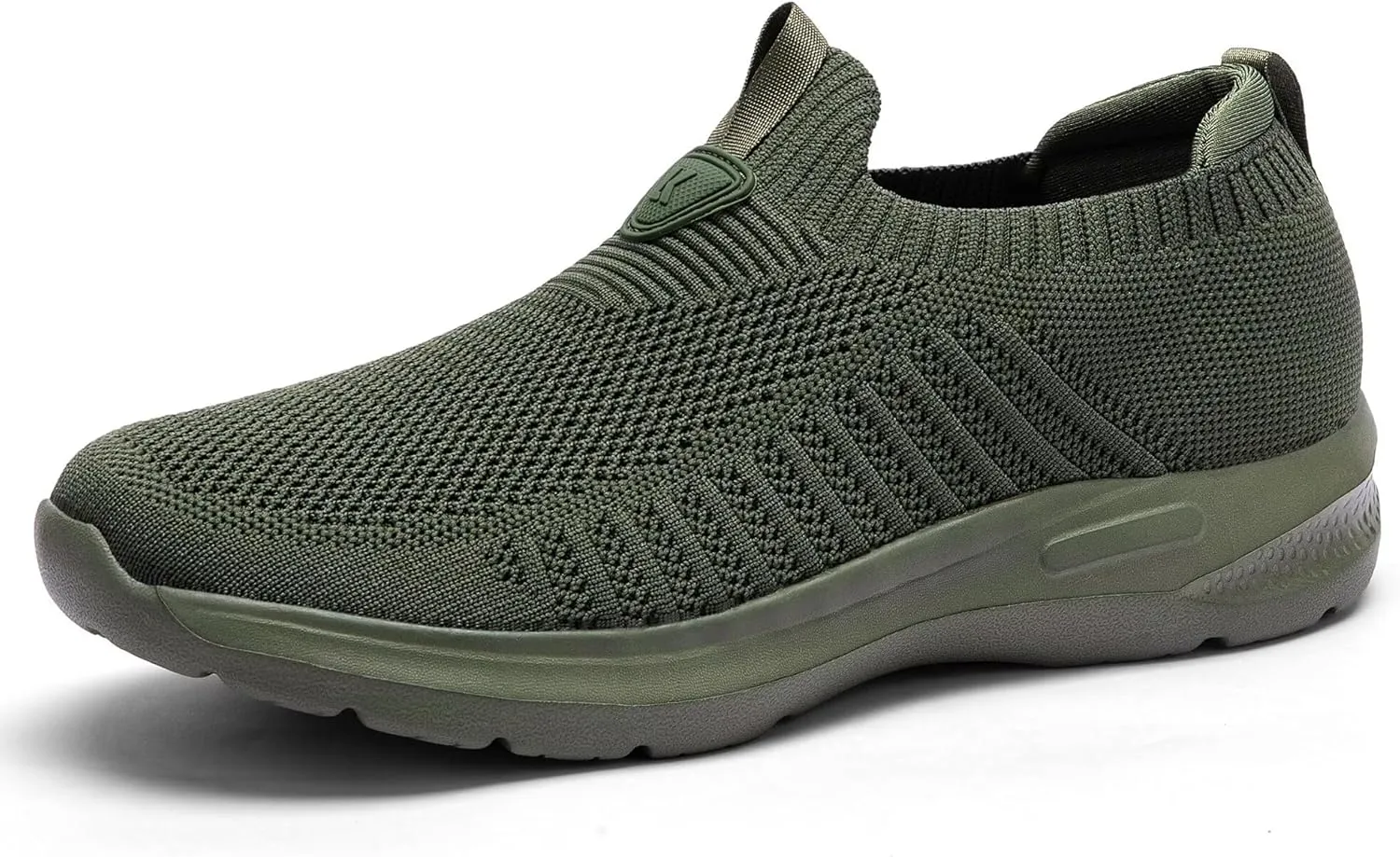 Men's Running Shoes Casual Slip on Walking Tennis Gym Sneakers Lightweight Breathable Mesh Workout Sports Soft Sole