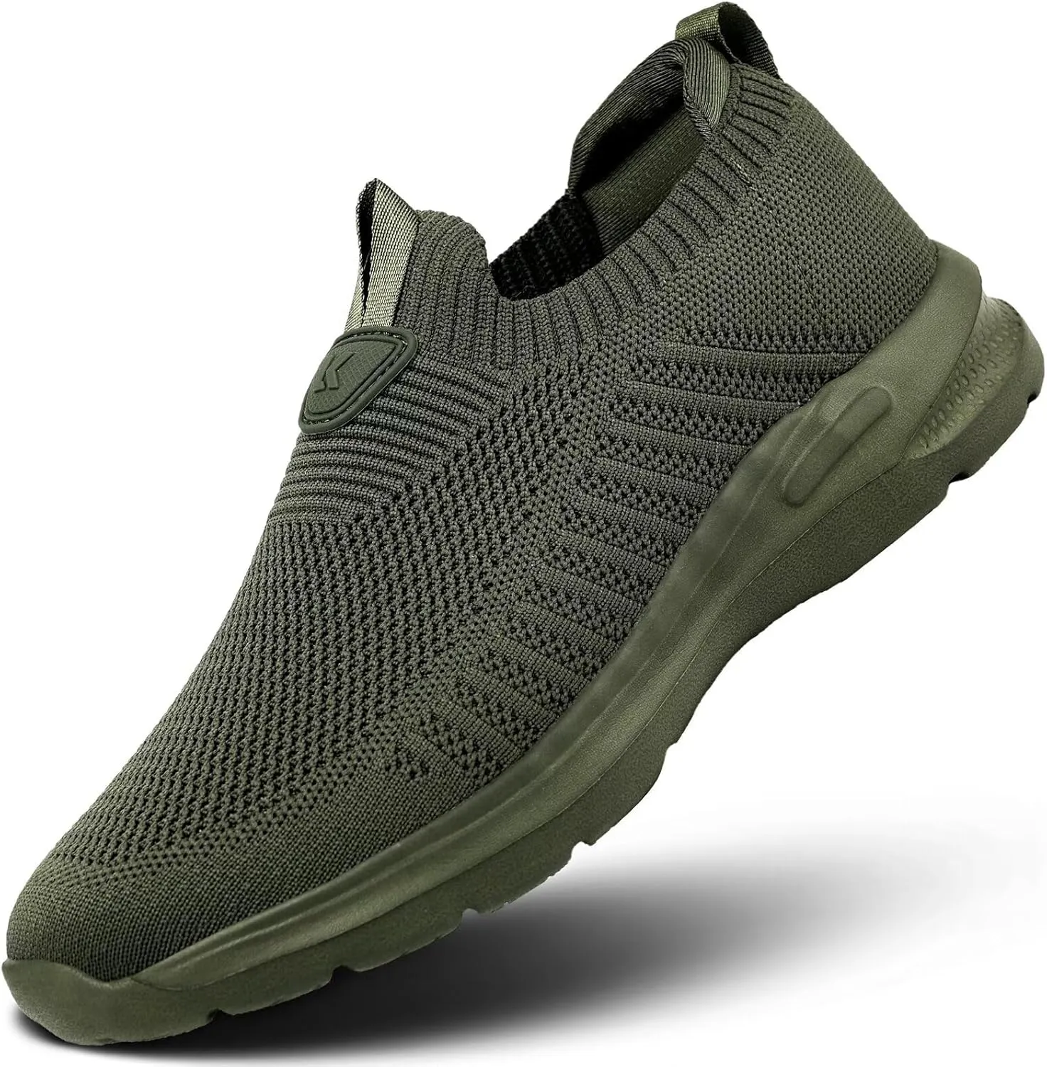 Men's Running Shoes Casual Slip on Walking Tennis Gym Sneakers Lightweight Breathable Mesh Workout Sports Soft Sole