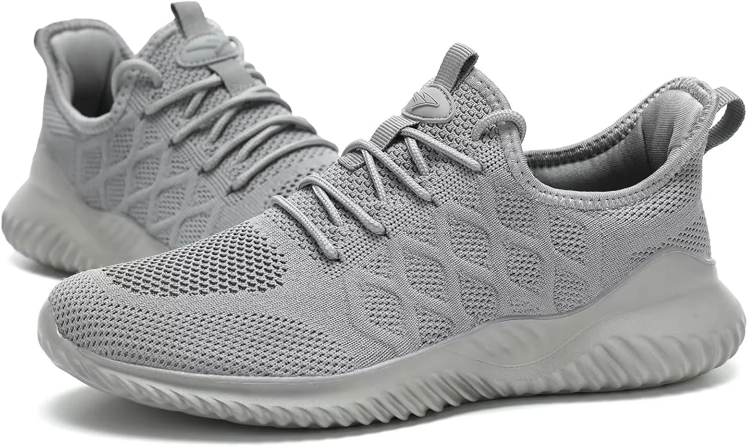 Mens Running Shoes Slip-on Walking Tennis Sneakers Lightweight Breathable Casual Soft Sole Mesh Workout Sports Shoes