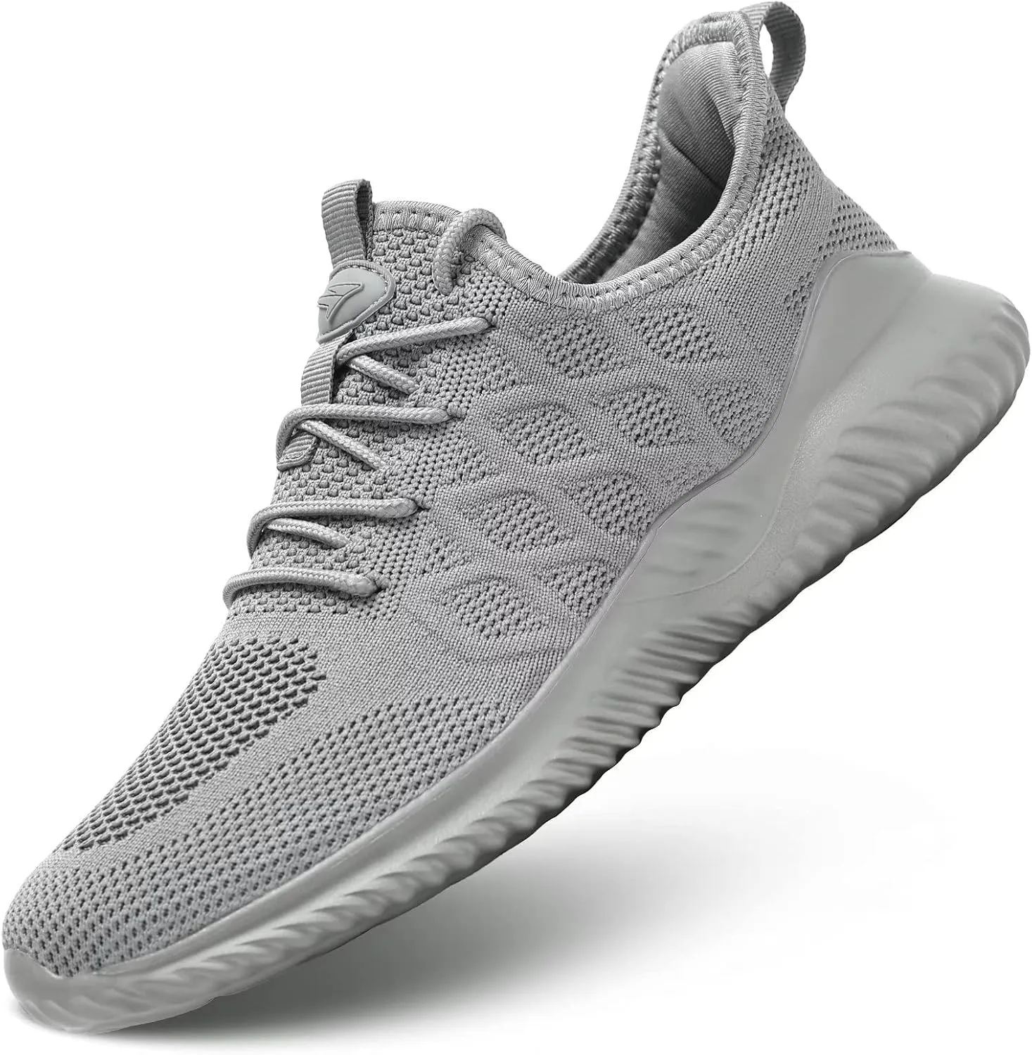 Mens Running Shoes Slip-on Walking Tennis Sneakers Lightweight Breathable Casual Soft Sole Mesh Workout Sports Shoes