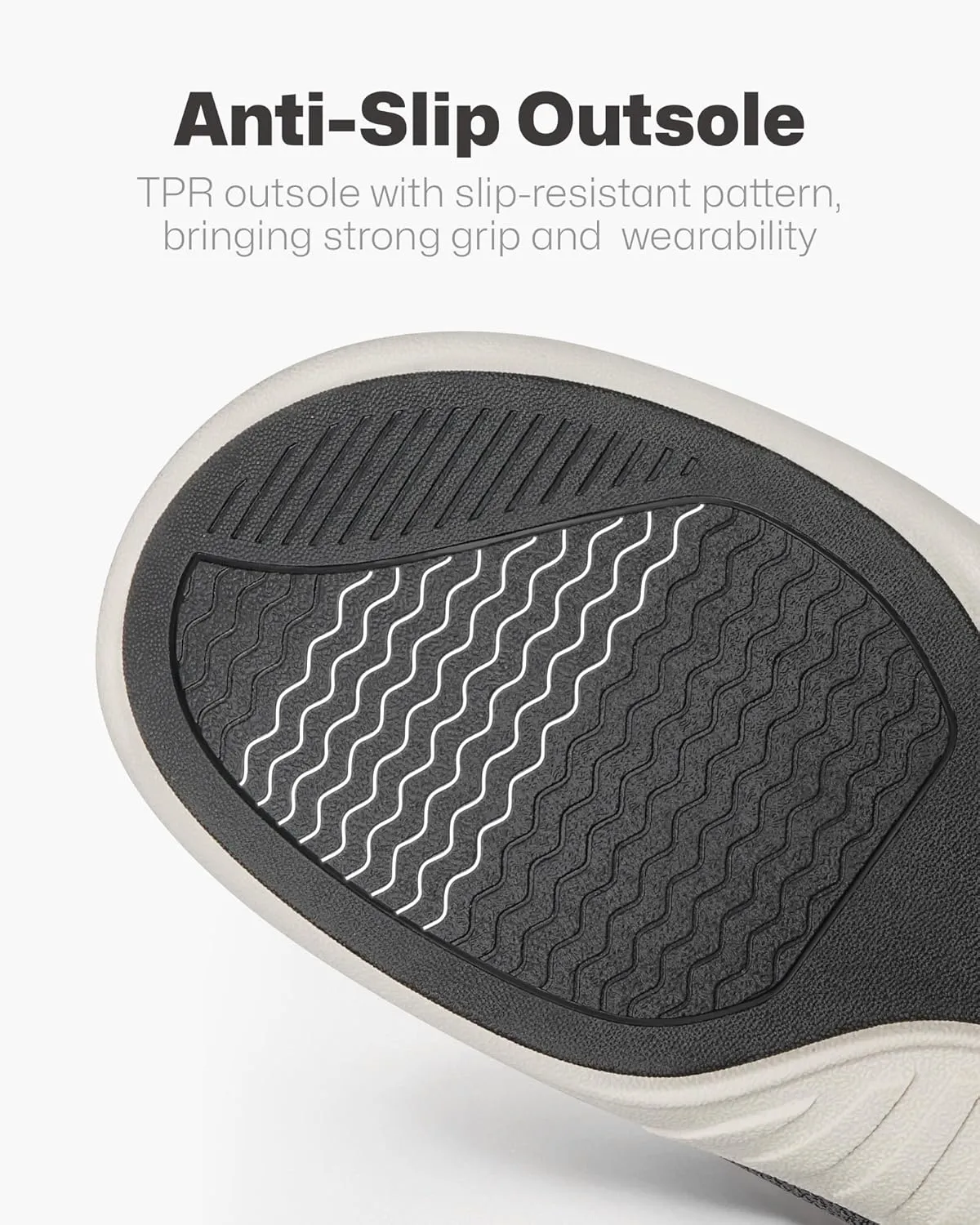 Mens Slip On Shoes, Canvas Loafers with Arch Support, Orthopedic Casual Sneakers for Plantar Fasciitis, Indoor & Outdoor Walking Slippers Shoes for Pain Relief