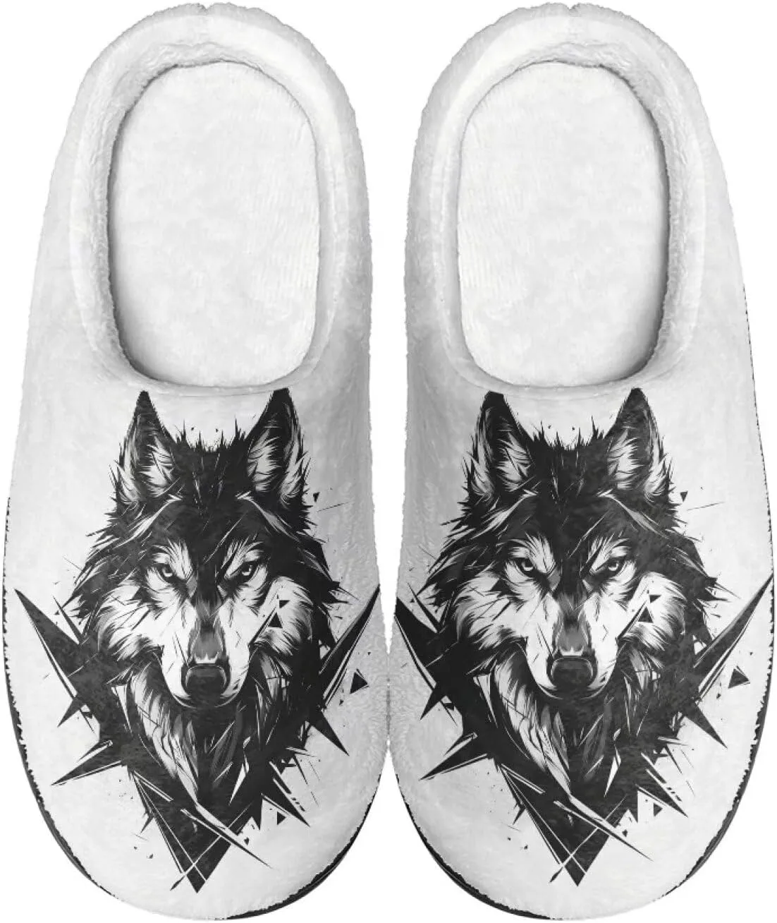 Men's Women's Non-slip Slippers, Flannel Warm Soft Cozy Slippers, House Bedroom Indoor/Outdoor Warm Shoes, Size 2-12