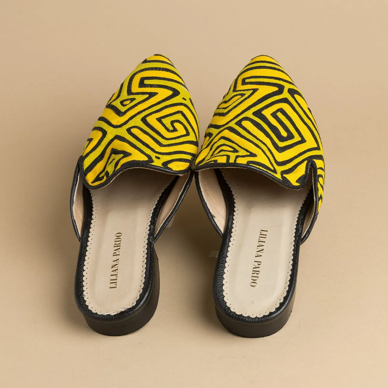 Mola Mules | Yellow Tones