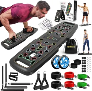 Multifunctional push-ups to train chest training plate abs