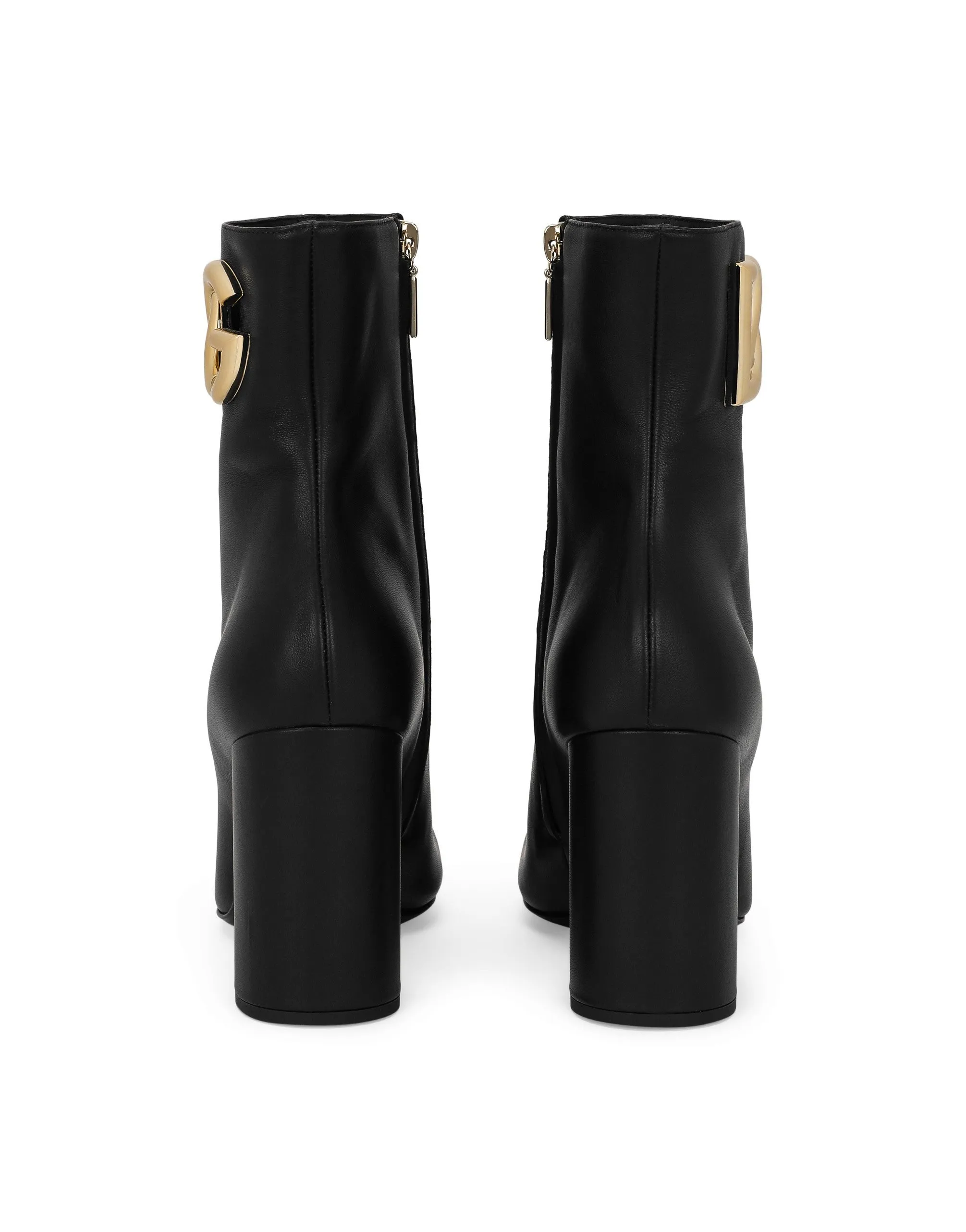 Nappa leather ankle boots