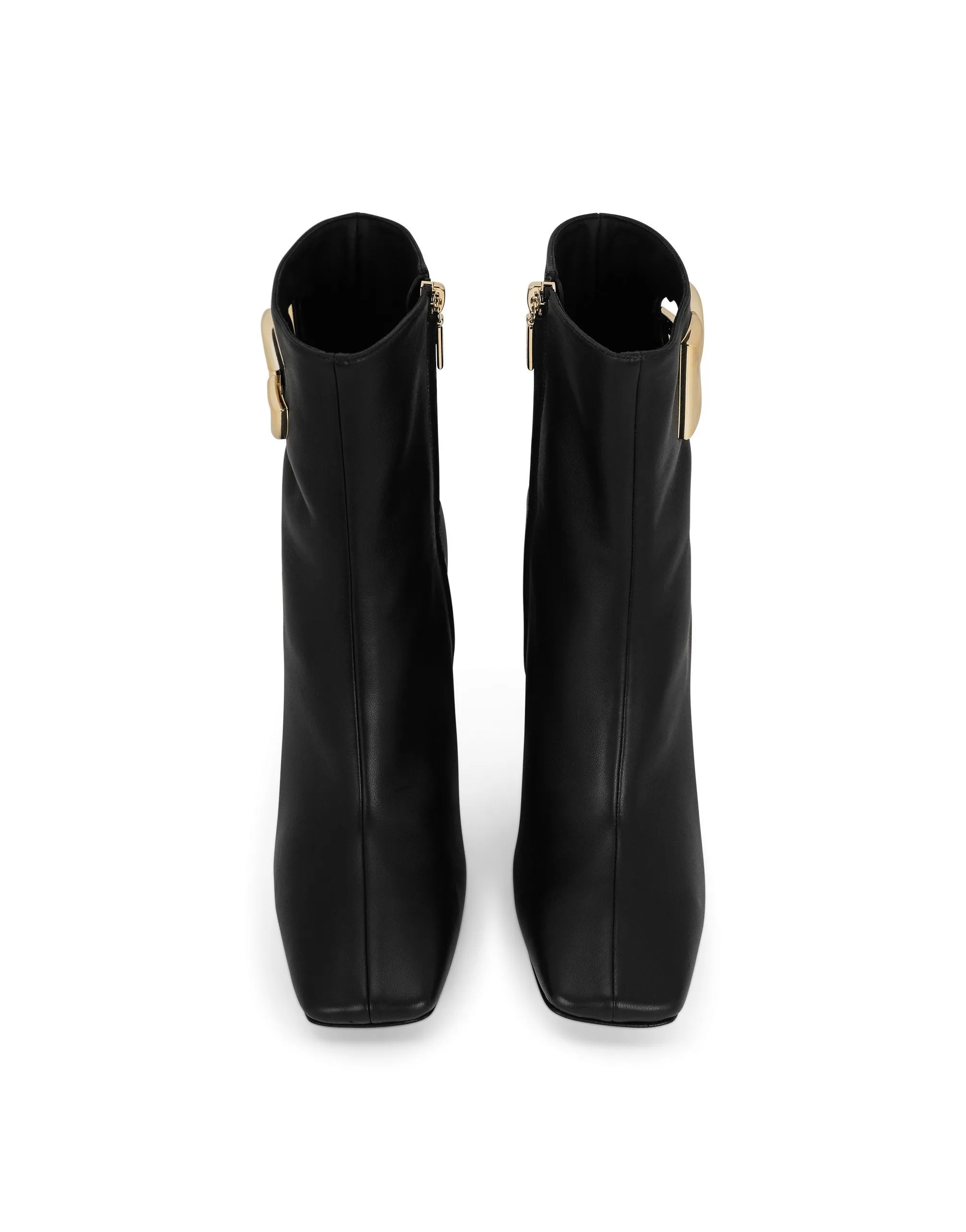 Nappa leather ankle boots