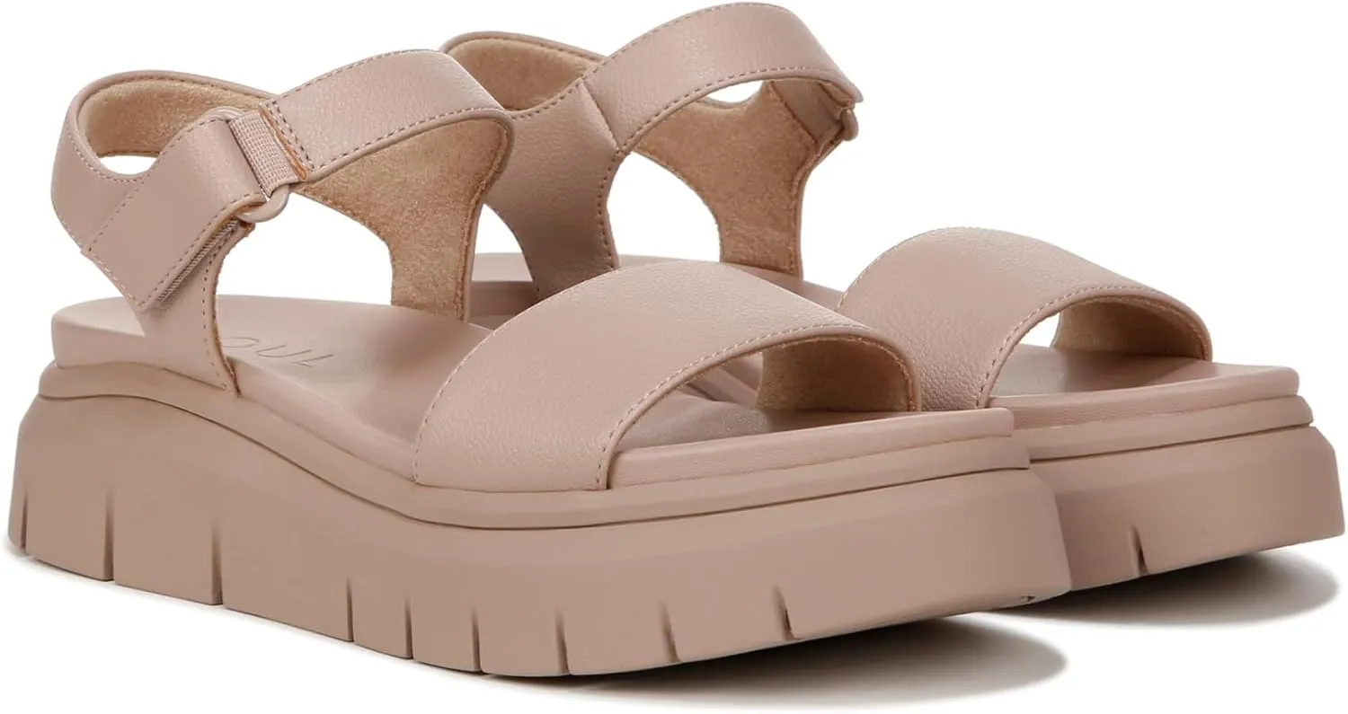 Naturalizer Women's Poppi Ankle Strap Wedge Sandal