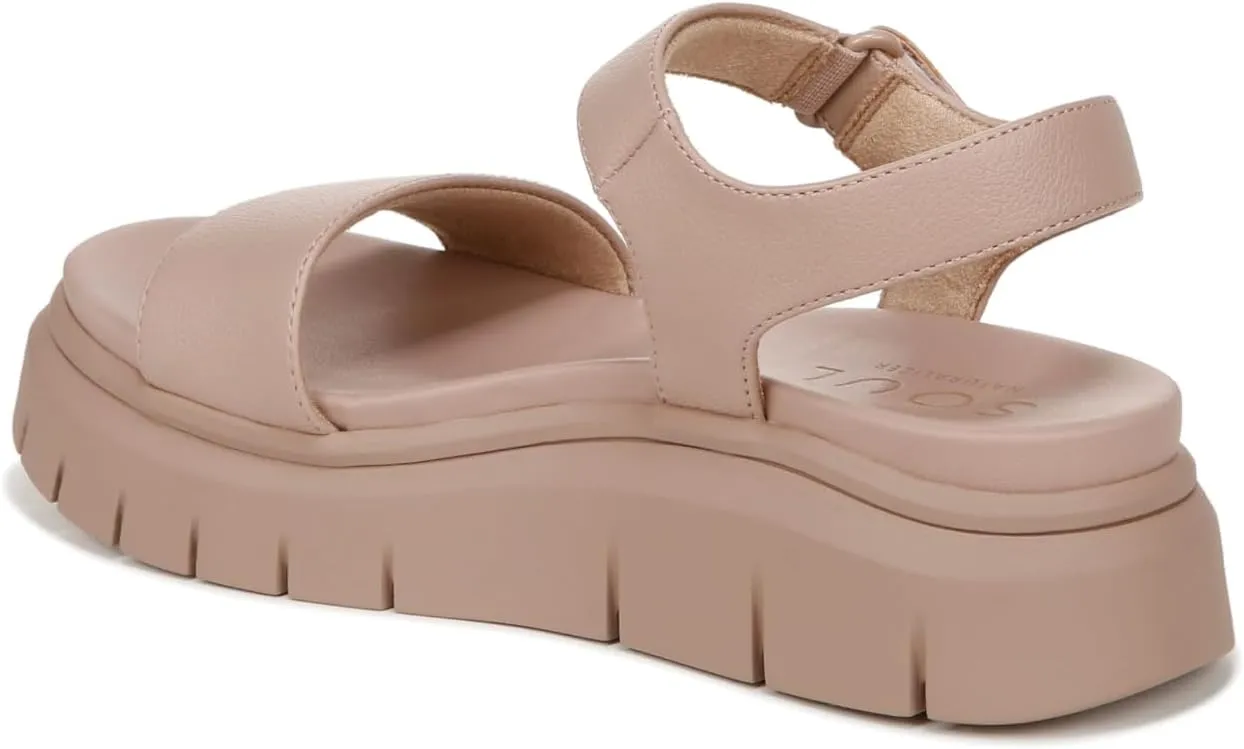 Naturalizer Women's Poppi Ankle Strap Wedge Sandal