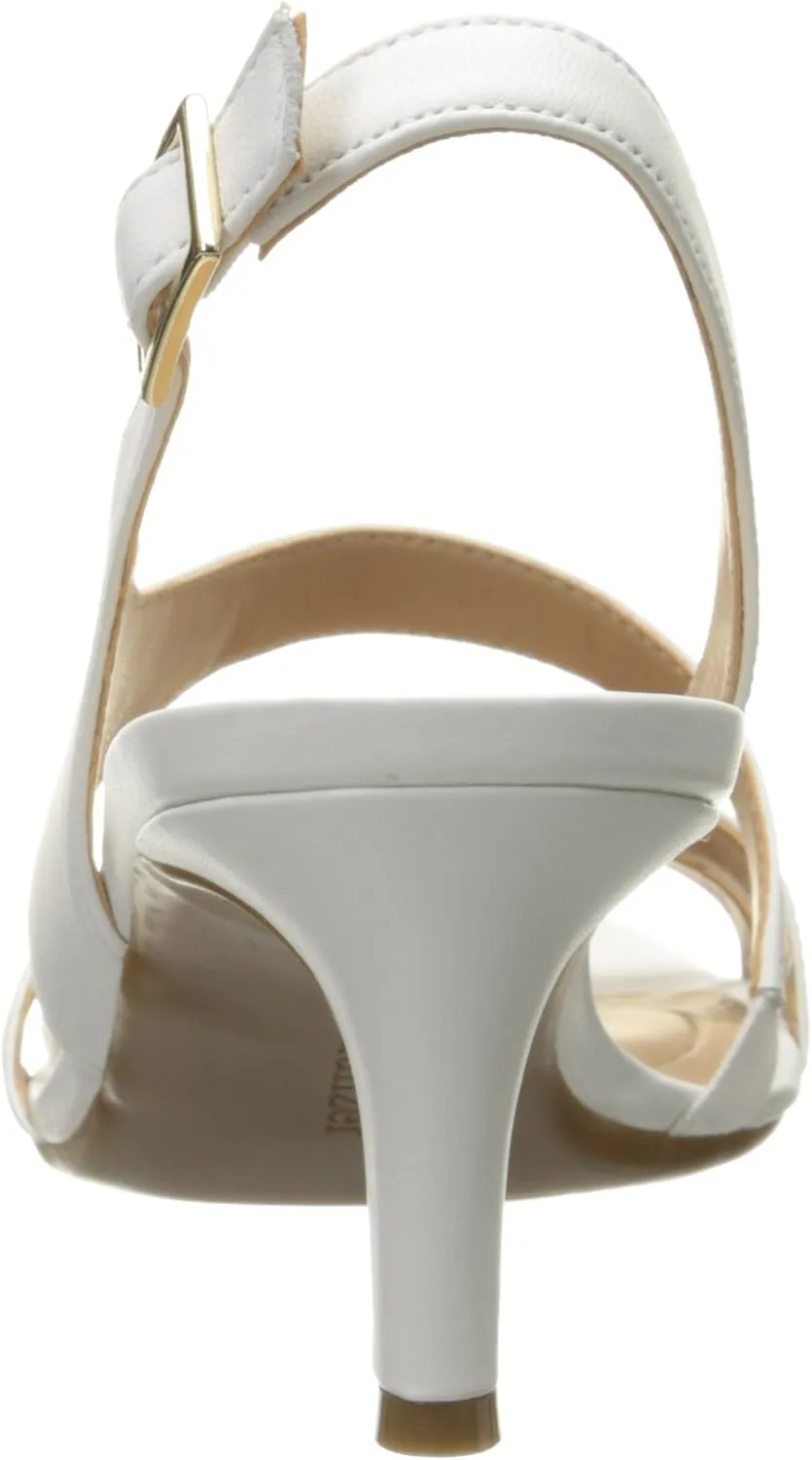 Naturalizer Women's Taimi Strappy Mid Heel Slingback Dress Sandal