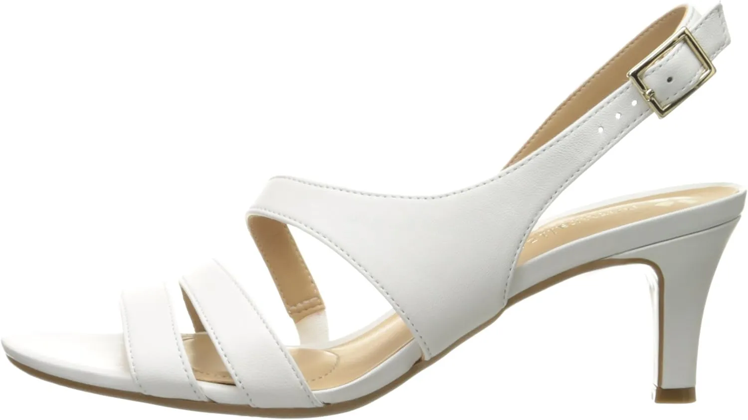 Naturalizer Women's Taimi Strappy Mid Heel Slingback Dress Sandal