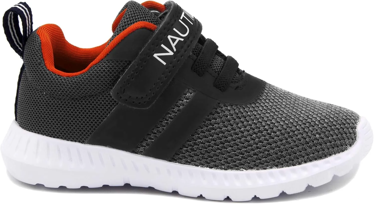 Nautica Kids Fashion Sneaker Athletic Running Shoe with One Strap |Boys - Girls|(Toddler/Little Kid)
