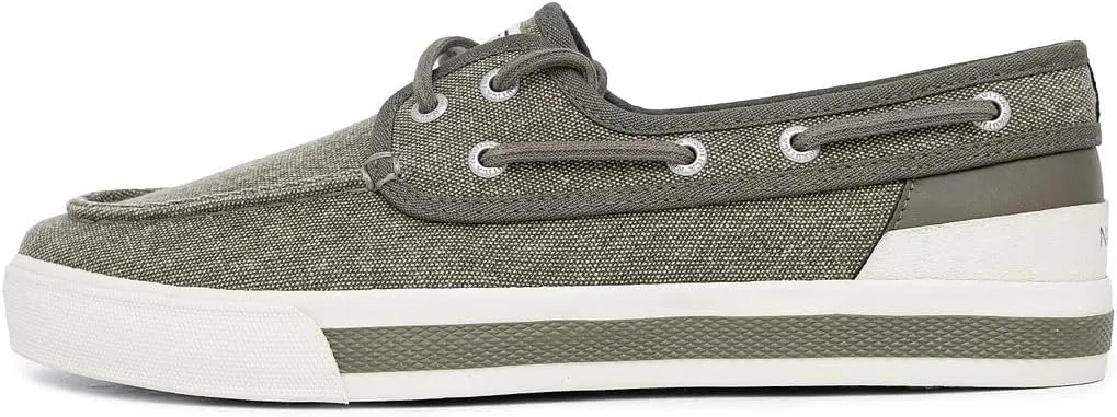 Nautica Men's Casual Boat Shoes, Moc-Toe Loafers with Cushioned Insole, Deck Fashion Sneaker