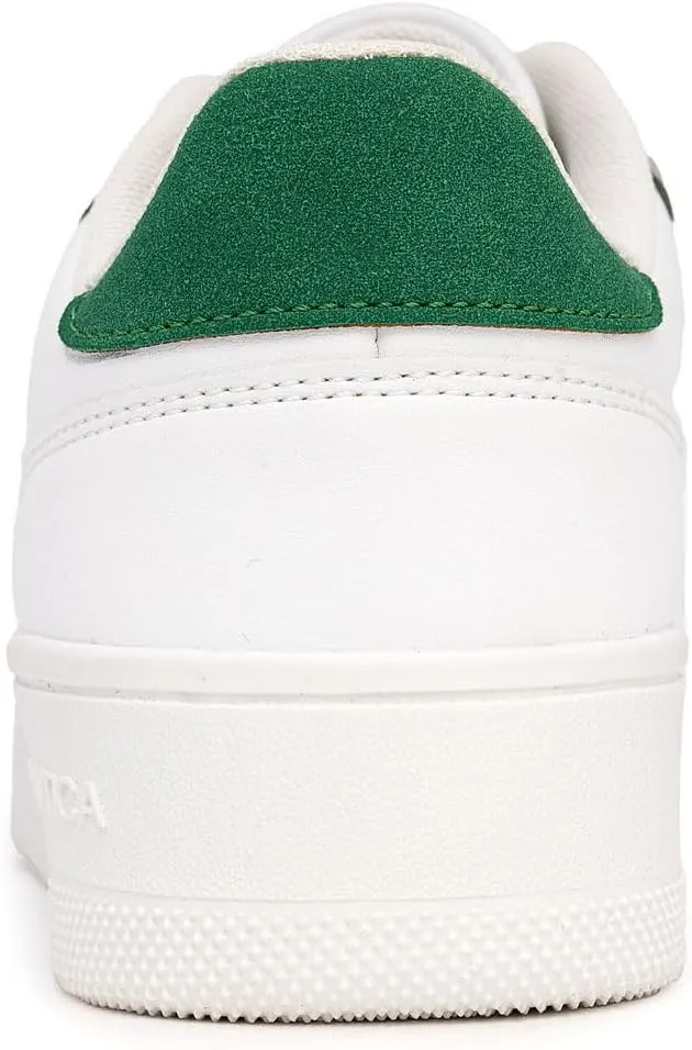 Nautica Women’s Lace-Up Fashion Sneakers – Low-Top Casual Walking & Tennis Shoes with Platform or Regular Heel
