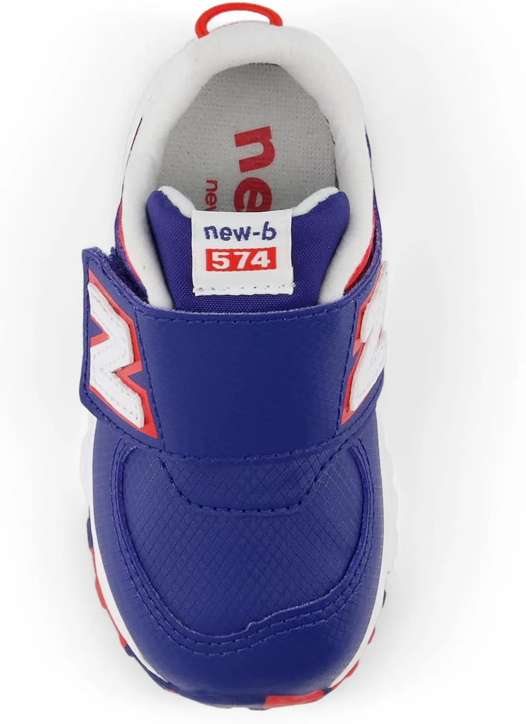 New Balance Kids' 574 V1 New-B Hook and Loop Sneaker