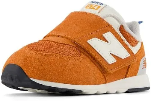 New Balance Kids' 574 V1 New-B Hook and Loop Sneaker