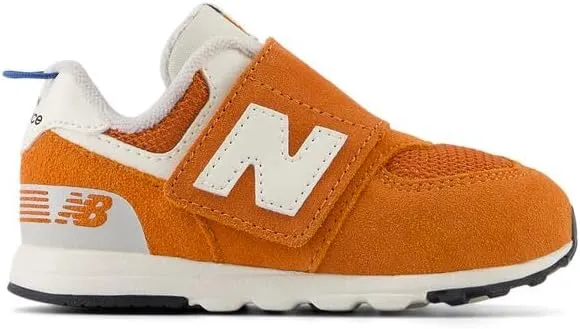 New Balance Kids' 574 V1 New-B Hook and Loop Sneaker