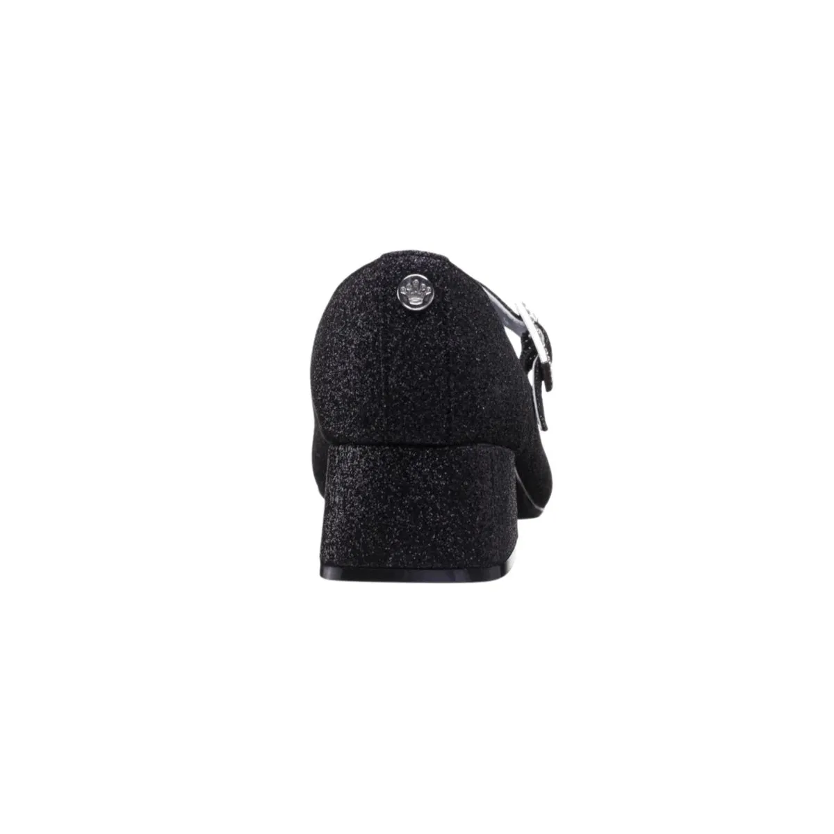 Nina Girl's Mila Black Glitter