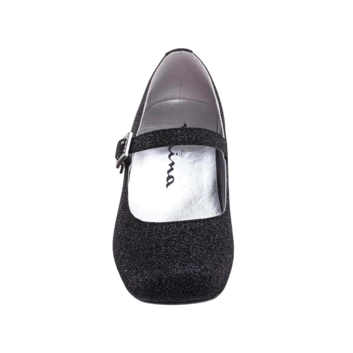 Nina Girl's Mila Black Glitter