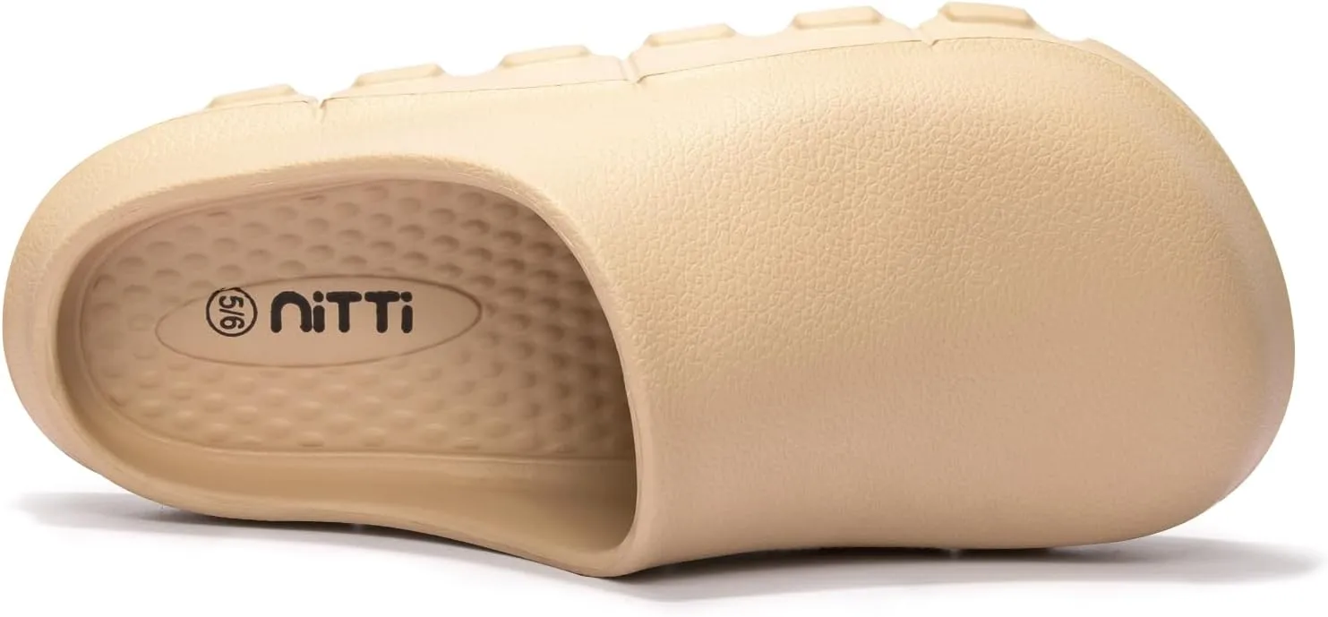 NITTI Women's Arch Support EVA Garden Shoes for Women - Comfort Waterproof Slip-on Outdoor Beach Mules Sandal Ladies Classic Closed Toe Clogs