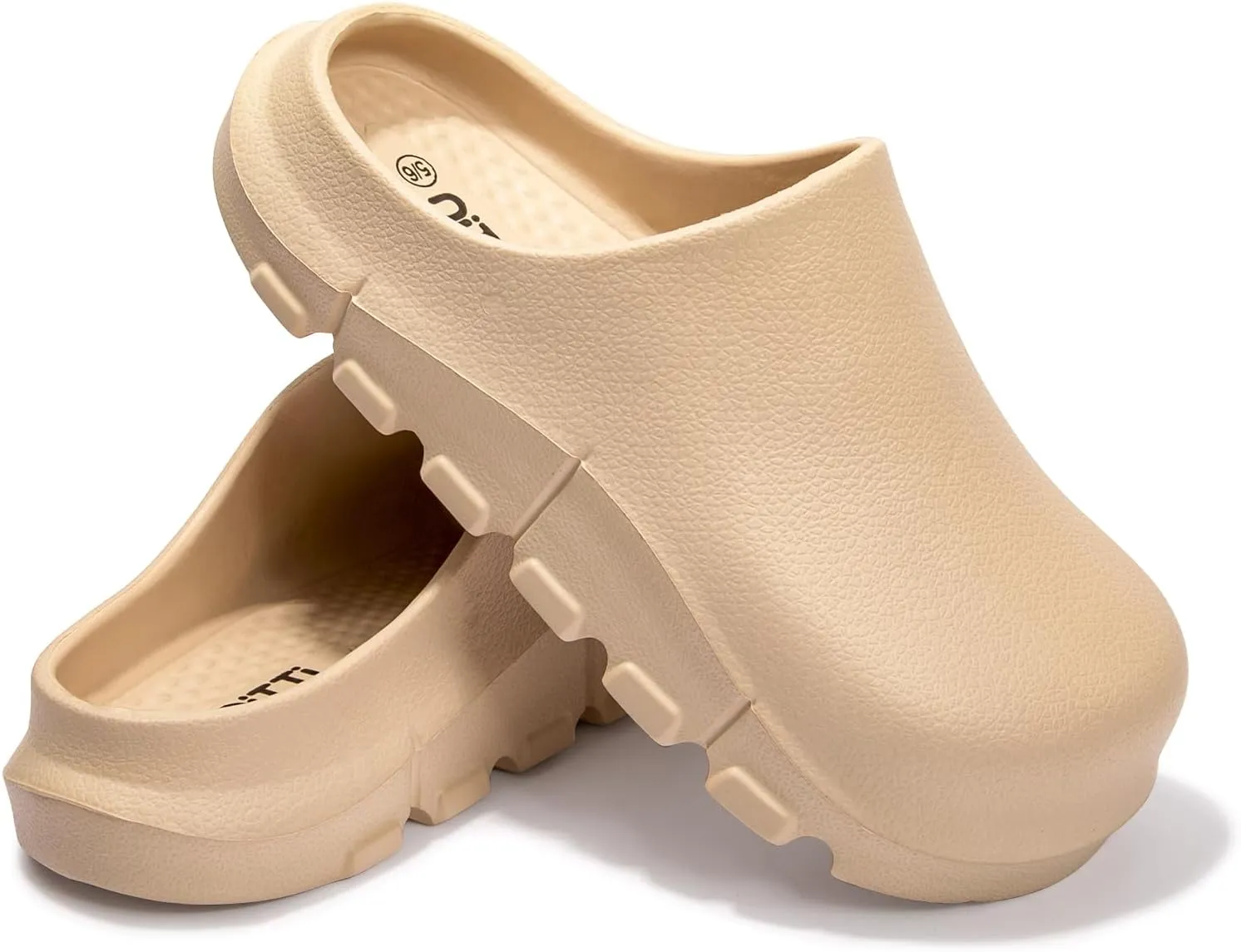 NITTI Women's Arch Support EVA Garden Shoes for Women - Comfort Waterproof Slip-on Outdoor Beach Mules Sandal Ladies Classic Closed Toe Clogs