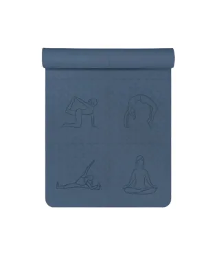 NON SLIP YOGA MAT (Dark Blue)