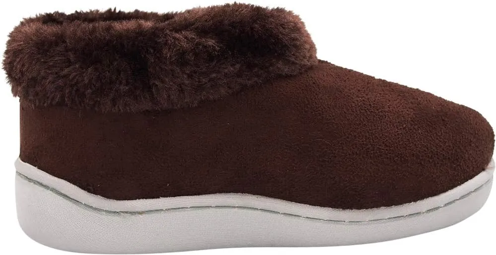 NORTY - Toddler Little Kid Big Kid Girls Fleece Memory Foam Slip On Indoor Slippers