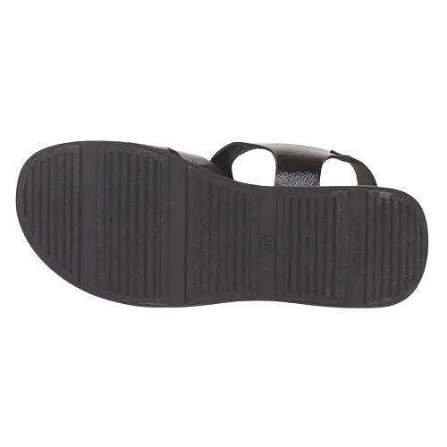 Oh! My Sandals Ladies Platform Sandals - 5683 - Black Patent