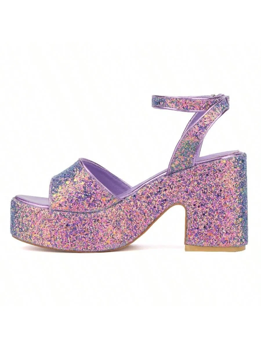 Olivia Miller Women's Capricorn Chic Platform Heels – Elevate Your Style!