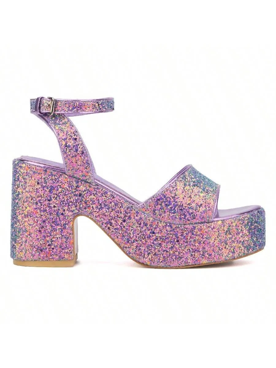 Olivia Miller Women's Capricorn Chic Platform Heels – Elevate Your Style!