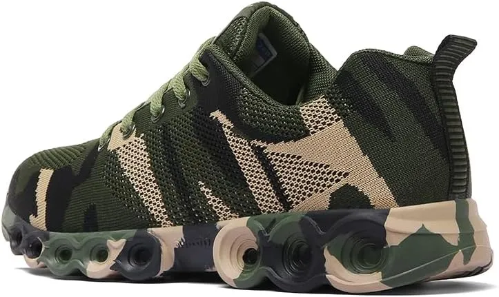 Outdoor Camo Men Women Shoes Camouflage Running Non Slip Training Sports Rock Climbing Camping Hiking Sneaker Footwear