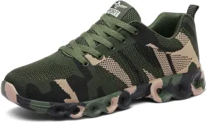Outdoor Camo Men Women Shoes Camouflage Running Non Slip Training Sports Rock Climbing Camping Hiking Sneaker Footwear