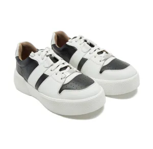 oval white & black