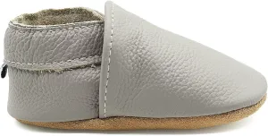 OWLOWLA Soft Sole Baby Shoes Leather Baby First Walking Crib Shoes Slip-on Baby Moccasins Infant Toddler Pre-Walker Shoes for Boy Girl