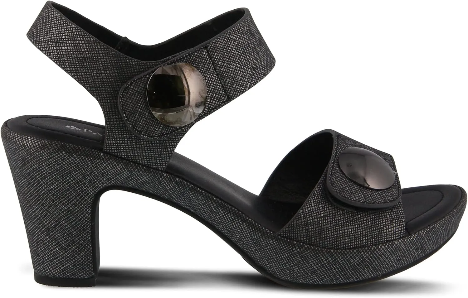 PATRIZIA Spring Step Dade Sandals for Women - Ladies Casual Platform Sandal with Hook and Loop - Slip-On Womens Sandals for Any Event