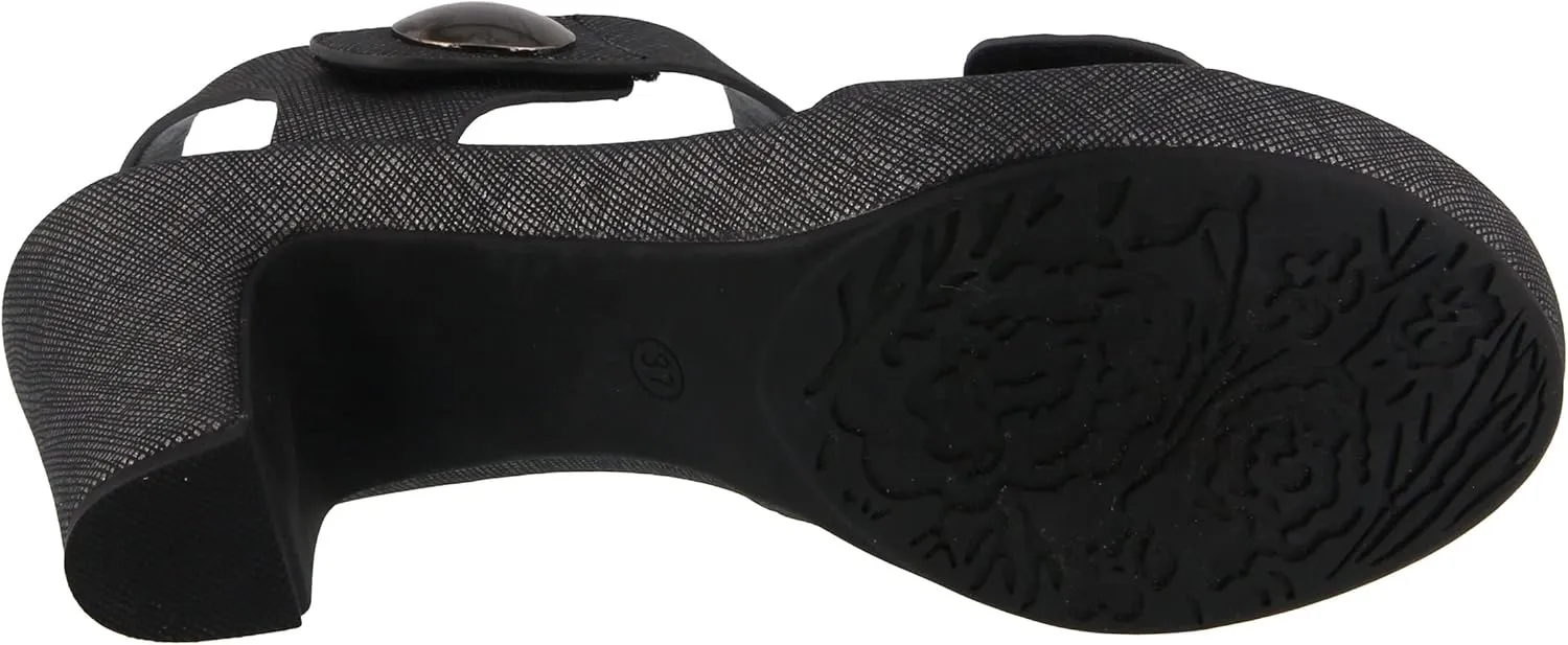 PATRIZIA Spring Step Dade Sandals for Women - Ladies Casual Platform Sandal with Hook and Loop - Slip-On Womens Sandals for Any Event