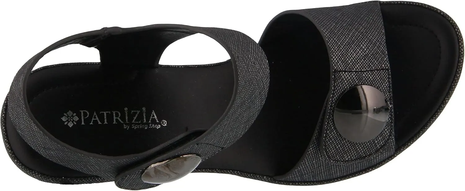PATRIZIA Spring Step Dade Sandals for Women - Ladies Casual Platform Sandal with Hook and Loop - Slip-On Womens Sandals for Any Event