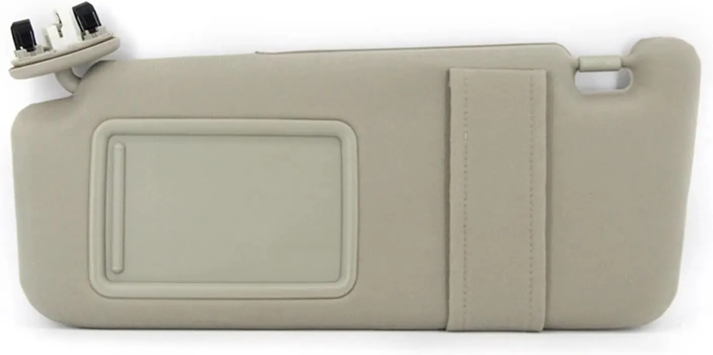 Pelindung Matahari Pelindung Sinar Matahari Beige Kiri Kanan Dengan Pelindung Cahaya Matahari Compatible with Toyota Camry 2007-2011 Aksesori Gelap(Beige Left)