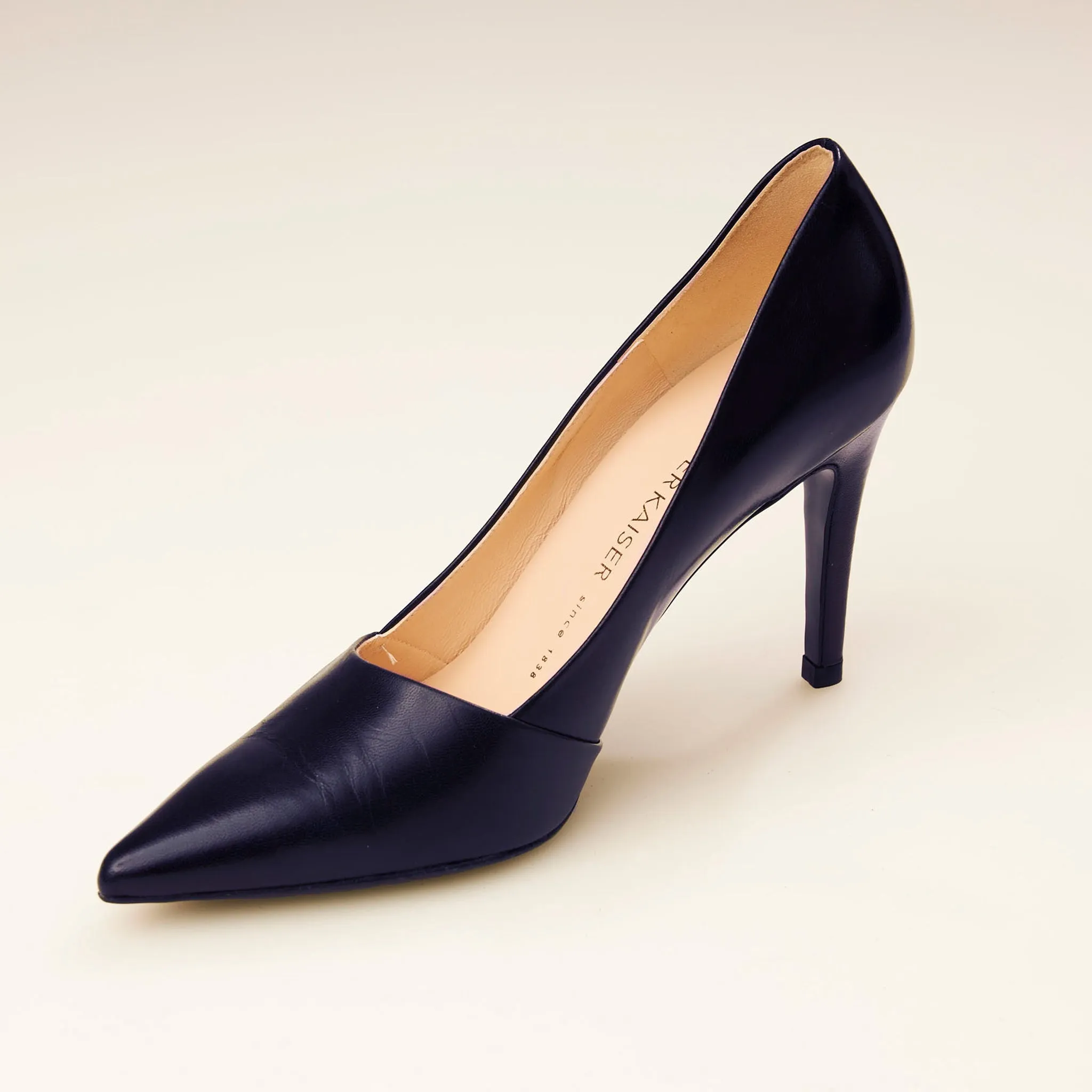 Peter Kaiser Black or Navy or Brown Court Shoe