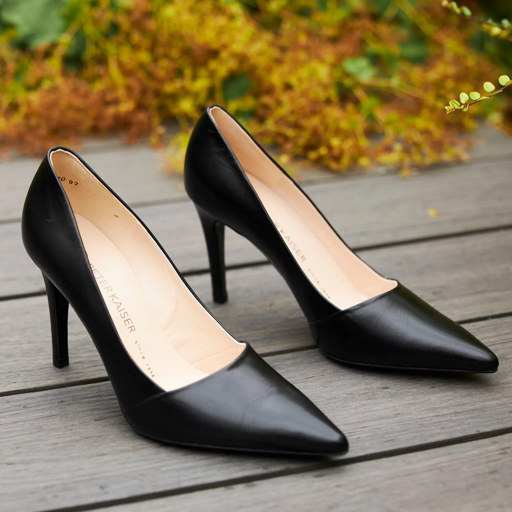 Peter Kaiser Black or Navy or Brown Court Shoe
