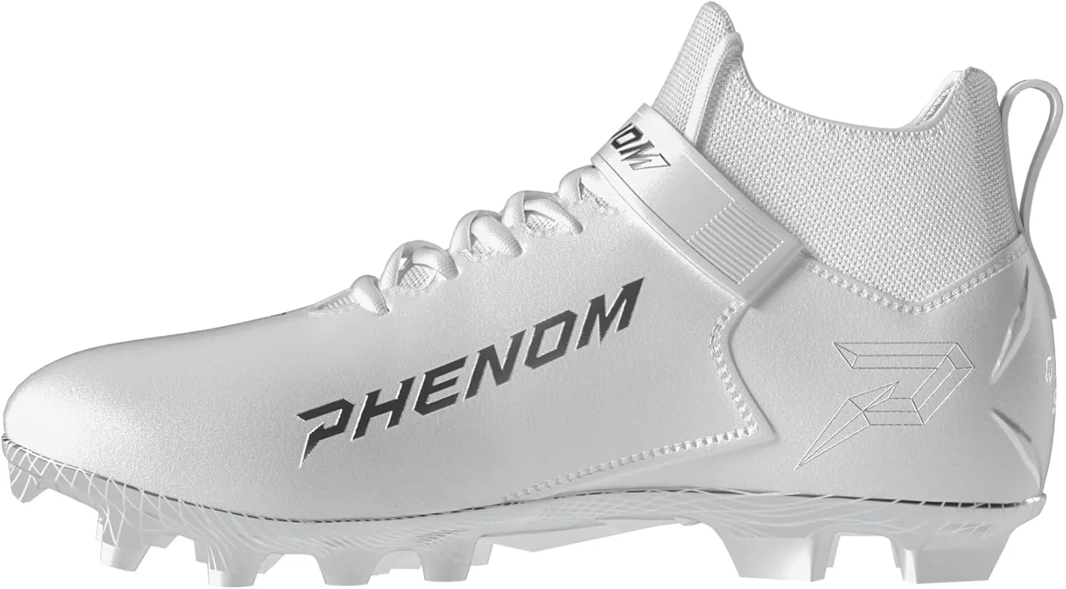 Phenom Elite Quantum Force Mid Skill Football Cleats – High-Performance Lineman Cleats | SprintSense Traction