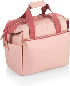 PICNIC TIME - On The Go Lunch Bag - Soft Cooler Lunch Box - Insulated Lunch Bag, (Pink)