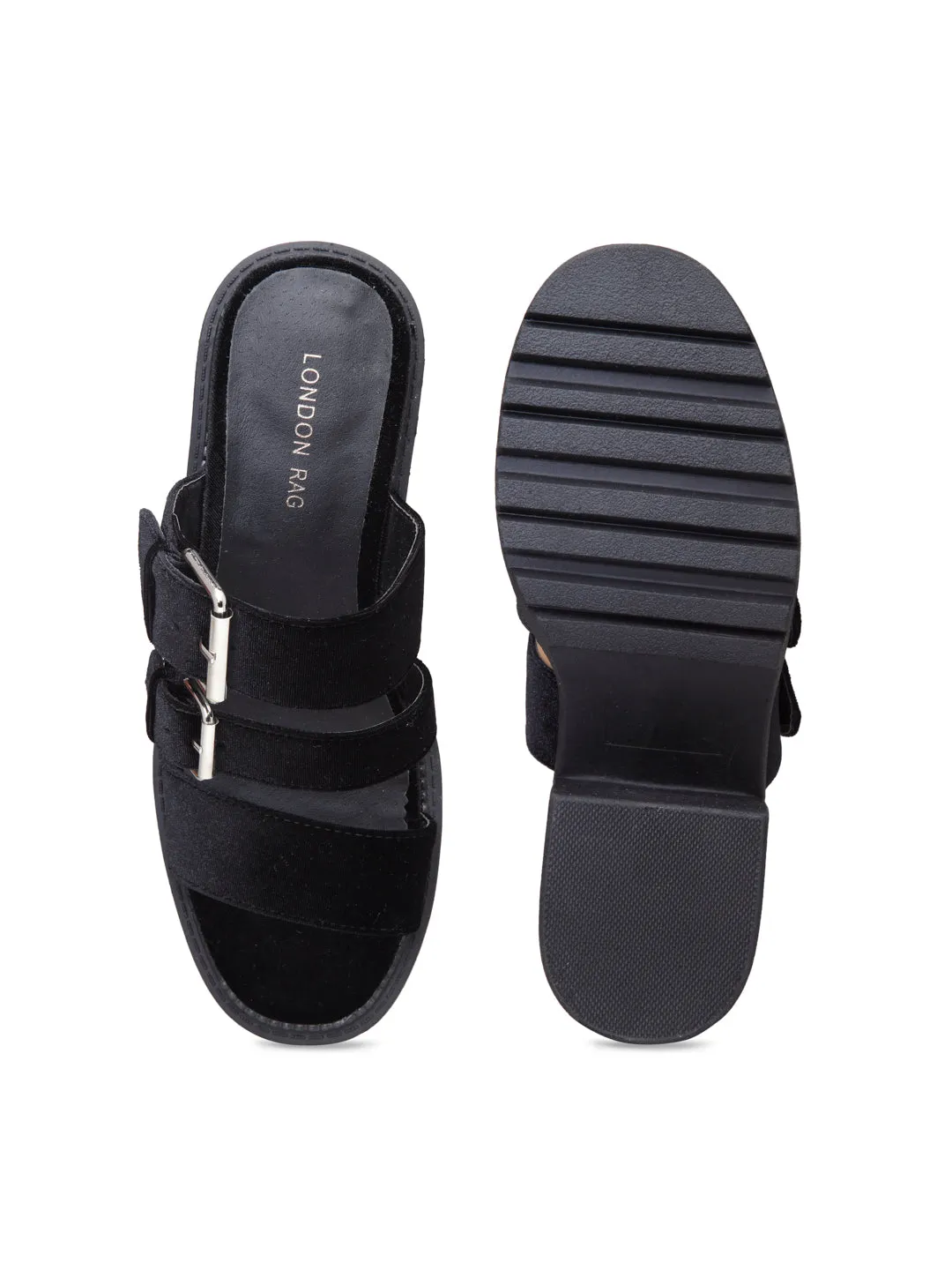 Platform Heeled Sandal