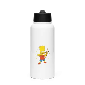 Playful Character Stainless Steel Water Bottle