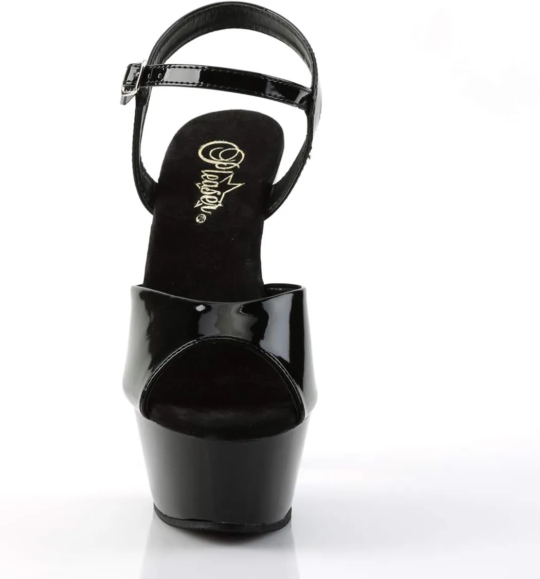 Pleaser Women's Kiss-209 Ankle-Strap Sandal