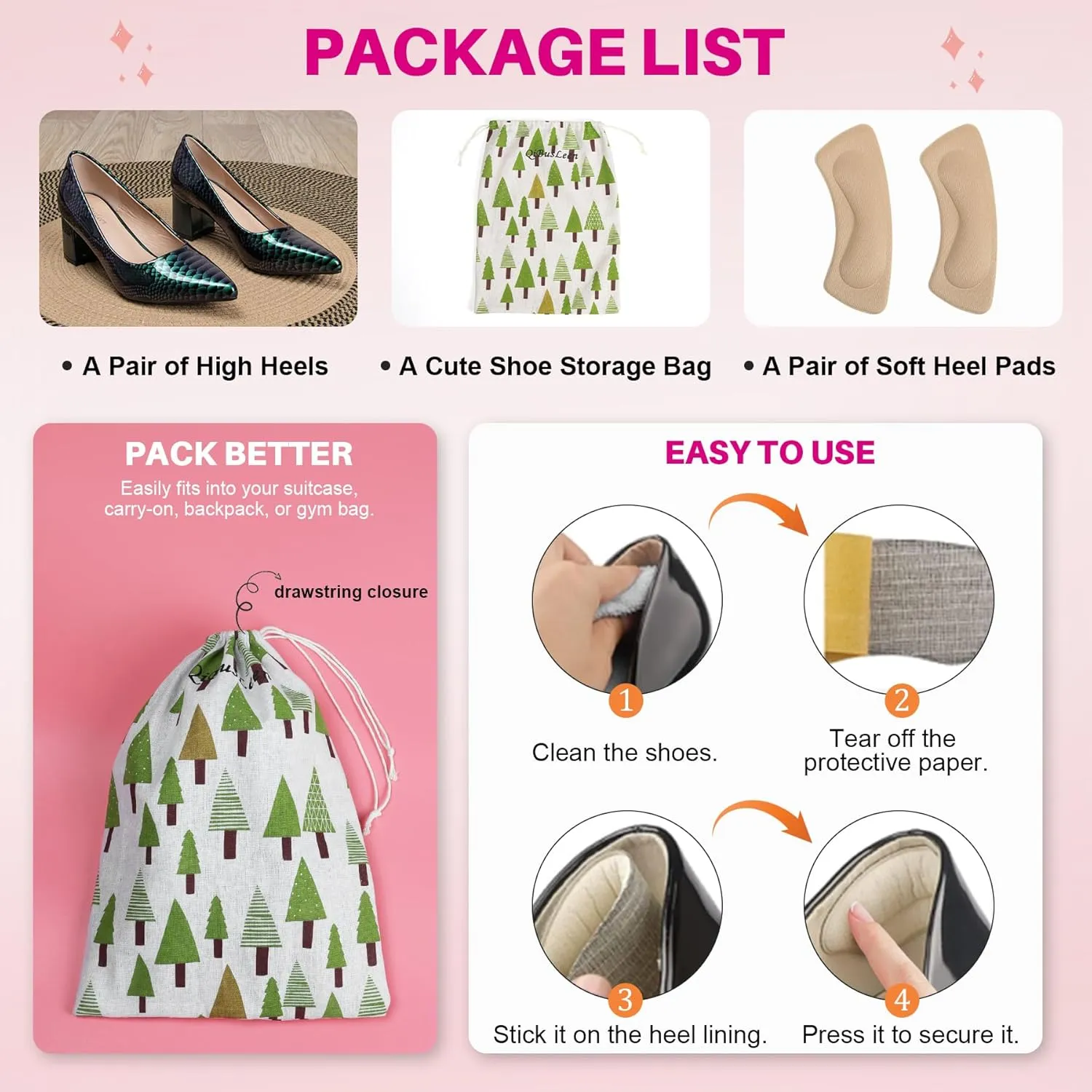 Pointed Closed Toe Chunky Pumps Shoes for Women 2 Inch Snakeskin Print Low Heels Women's Patent Leather Dressy Comfort Block Heels Slip-On Party Daily Shoes