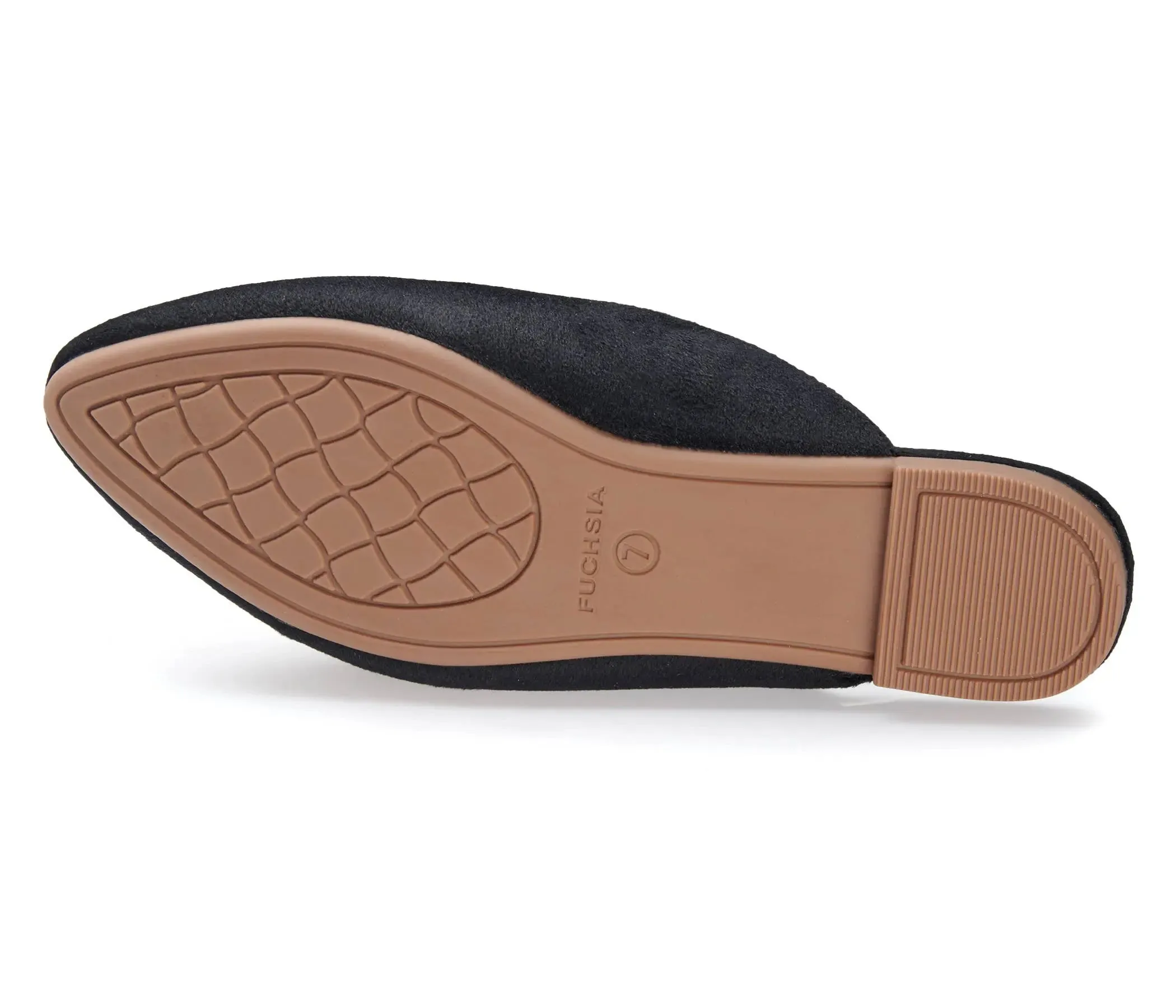 Pointed Toe Artisanal Good Eye Black Women's Mule Embroidery: 8