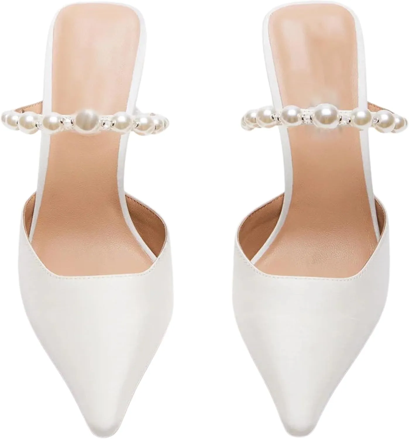 Pointy Toe Heels for Women with Stone Pattern Kitten Heel Pumps with Strap Slip on Elegant Fashionable Design Perfect for Party and Date