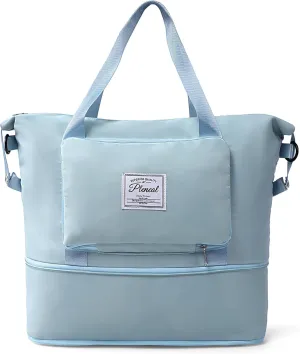 Pool Travel Duffle Bag - Overnight Shoulder Bag for Women, Waterproof Weekender Bag Carry On Tote Bags Sports Tote Gym Bag for Women