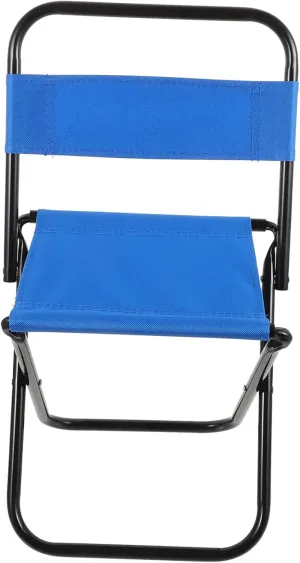 Portable Folding Camping Stool Versatile Use Leisure Chair Sturdy Construction Compact for Camping Travel